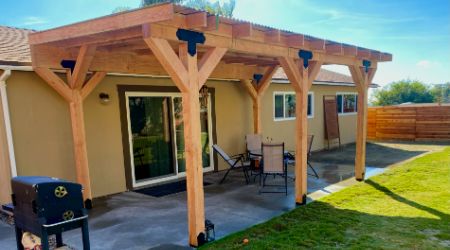 pergola construction